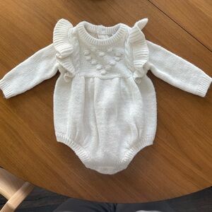 Nordstrom Baby Sweater Bubble Bodysuit